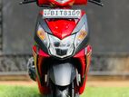 Honda Dio Red and black 2019