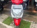 Honda Dio red/white 2015