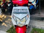 Honda Dio Red /White 2016