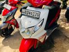 Honda Dio Red/White 2016