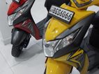 Honda Dio yellow 2018