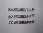 HONDA INSIGHT ZE2 BADGE