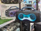 Hopestar Partybox 168 Outdoor Speakers with Dual Mic (400W)