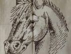 Horse Cross Stitch Art