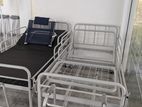 Hospital Bed / Patient With Wheels & Railings