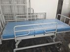 HOSPITAL BED THREE FUNCTION MANUAL WITH MATTRESS