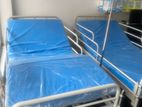 Hospital Bed Two Function With Mattress/ Patient