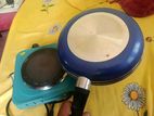 HOT PLATE With PAN STAINLESS STEEL