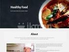 Hotel & Restaurant Static Web Designed Budget Package