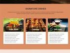 Hotel & Restaurant Static Web Designed Budget Package