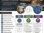 House Plan Design 2D with 3D