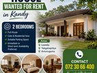 House Wanted for Rent in Kandy