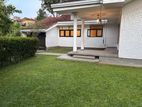 House With a Nice Garden Rent Battaramulla - 3476