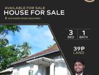 House With Land For Sale In Negombo