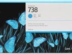 HP 738 130ml Cyan Ink