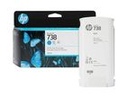 HP 738 Cyan Ink