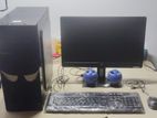 HP Desktop Full Set - Core 2 Duo (3.0GHz) | 4GB RAM Windows 10 Pro