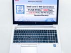HP Elitebook Core i7 \8th Gen -16GB RAM \512GB SSD\NEW Laps