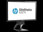 HP EliteDisplay E221c 21.5-inch Webcam LED Backlit Monitor IPS