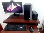 HP Full Set i3 7th|12GB DDR4|512 SSD Desktop Computer