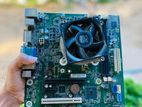 HP H110 6th gen motherboard(withcooler) + i3 processor