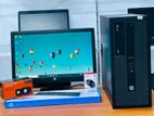 HP i3 4TH GEN 19" Wide Moniter Full Set with Speaker