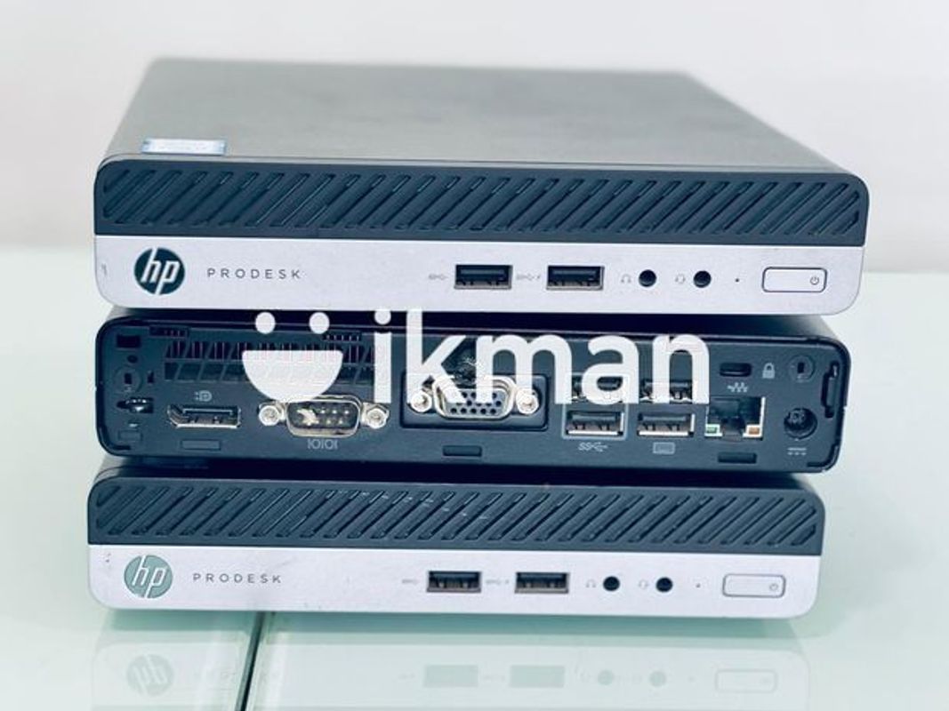 HP Prodesk 400 G3 Core i3 6th Gen mini PC 8GB RAM 128GB SSD used