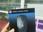 HP Wired Mouse X500