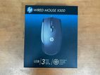 HP Wired Mouse X500