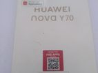 Huawei Nova Y70 4GB 128GB (New)