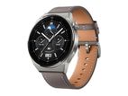HUAWEI WATCH GT 3 Pro Smartwatch (46MM) | Gray Leather Strap