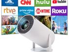 HY300 Pro Projector 1080P Android 11, 320 ANSI Home Theater emo