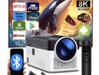HY450 Android Smart Projector 1080P 4K EM