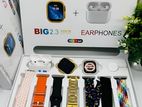 i20 Ultra Max Suit SmartWatch+Airpods Pro