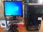 I3 2nd, 4gb Ram, 17” Monitor Full Set Desktop Computer