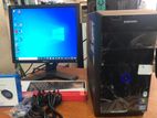 I3 2nd, 4gb Ram, 17” Monitor Full Set Desktop Computer