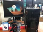 I3 2nd, 4gb Ram, 19” Monitor Full Set Desktop Computer