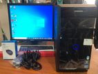 I3 2nd, 4gb Ram, 19” Monitor Full Set Desktop Computer