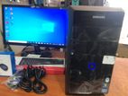 i3 2nd, 4gb Ram, 20” Wide Led Monitor Full Set Desktop Computer