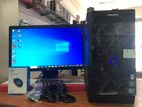 I3 2nd, 4gb Ram, 23” Led Monitor Full Set Desktop Computer