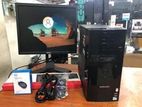 i3 2nd gen 17” Monitor Full Set Desktop Computer, Cpu