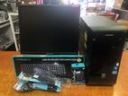 I3 2nd Gen 4GB RAM 19” Monitor Full Set Desktop Computer Cpu
