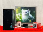 i3 3rd Gen 8GB RAM/ 19"LED Monitor Full Set