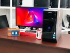 I3 3rd Gen 8GB RAM 22" LED moniter Full Set