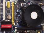 i3 3rd Gen Processor + h61 Motherboard ddr3 4GB ram cooler