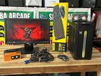 I3 4ND GEN / 4GB RAM 5OOGB HDD - 20 WIDE LED MONITOR WITH FULL SET PC