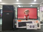 i3 4th Gen 8GB Ram - 500GB HDD /128GB SSD / 20" Wide Monitor Full set PC