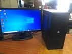 i3 6th Gen, 8GB Ram, 24” Led Monitor Full Set Desktop Computer Cpu