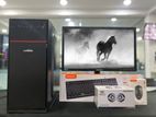 i3 7th Gen 8GB Ram - 500GB HDD /128GB SSD / 20" Wide Monitor Full set PC