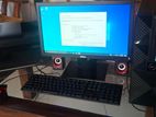 I3 7th gen Dell PC with Monitor